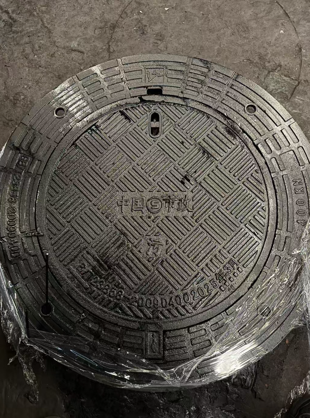 丛台球墨铸铁防沉降井盖展示